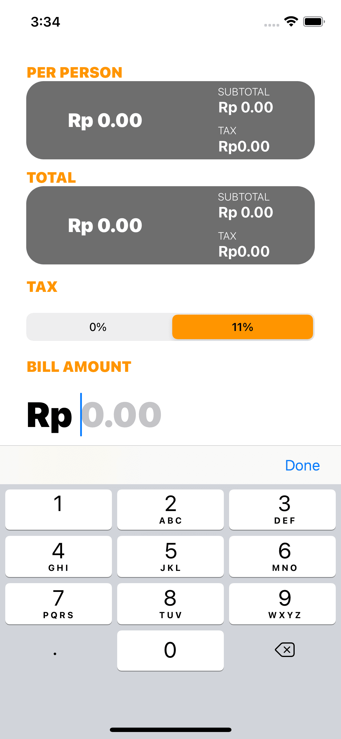Split Bill