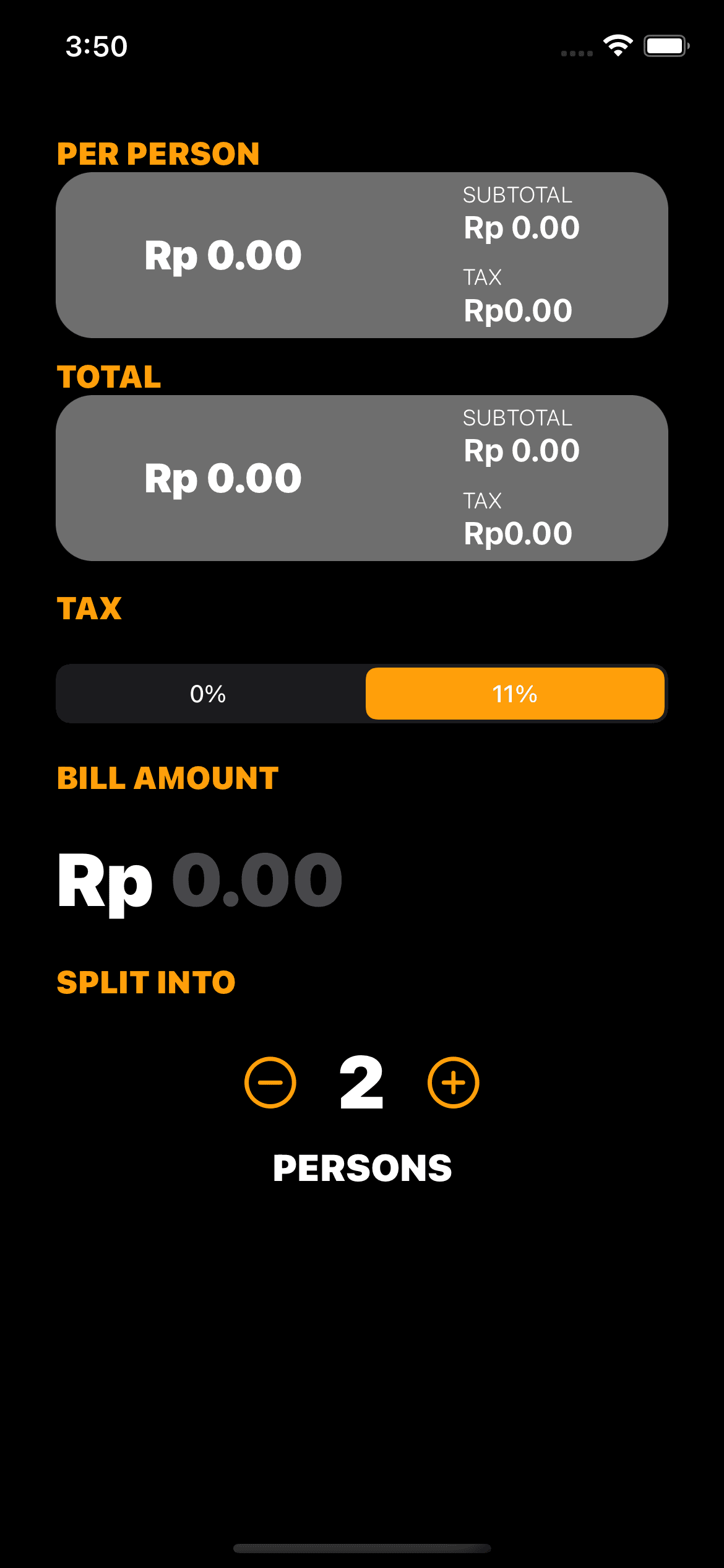 Split Bill screenshot 3